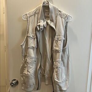 Beige we the free Utility Vest